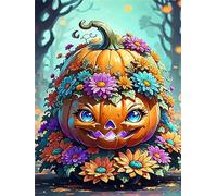 Pumpkin Flower 1500 Piece Jigsaw Puzzle for Adults, Creativity, Challenging and Difficult Puzzle, Brain Teaser Puzzles for Adults 1500 Pieces for The Whole for Women, Men