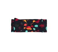 Pumpkin Flowers Baby Bow Headband for Girls 0-6 Months - Soft Stretchable Knit Headwrap for Newborn Infant Photography, Shower Gift