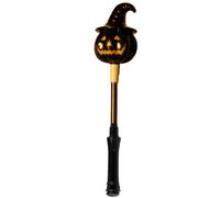Pumpkin Glow Wand - Halloween Pumpkin Wand, Ghost Flashing Wand | Halloween Pumpkin Shimmer Stick, Halloween Pumpkin Torch Wand, Halloween Pumpkin Torch Stick for Spooky Fun Halloween Favors