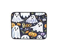 Pumpkin Halloween Boo Laptop Sleeve Case Notebook Computer Pouch Tablet Briefcase Carrying Bag for Work 15 Inch