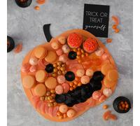 Pumpkin Halloween Grazing Board, Halloween Food Display, Food Platter, Halloween Table Centrepiece, Charcuterie Board, Halloween Treat Stand