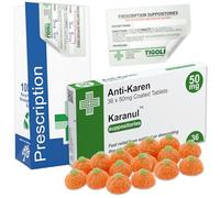 Pumpkin Halloween Gummies 36g - Novelty Prescription Gift Box with Vegan & Vegetarian Pumpkin Sweets, Free Prescription Bag & Sticker (Anti-Karen)
