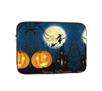 Pumpkin Halloween Printed Portable Shockproof Laptop Bag Soft Shell Laptop Bag Suitable For Business Use And Travel 15 inch