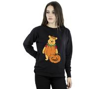Pumpkin Halloween Sweatshirt Winnie the pooh Black 4XL