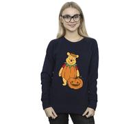 Pumpkin Halloween Sweatshirt Winnie the pooh Navy 4XL