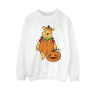 Pumpkin Halloween Sweatshirt Winnie the pooh White S