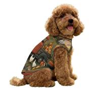 Pumpkin Harvest Truck Cute Dog Shirts Summer Ice Silk Tank Top