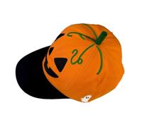 Pumpkin Hat | 1 Embroidered Hat for Fall Costume | Creepy Halloween Headpiece 29 x 18.5 x 15 cm | Ideal for Women, Men, Teens and Adults | Fun Accessory for Cos