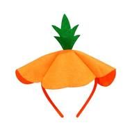 Pumpkin Hat - Halloween Pumpkin-Headband | Pumpkin Hair Bands | Pumpkins-Hats Shapes Hairhoop | Helmet Hairhoops dressups Supplies accessories decorating the helmet for