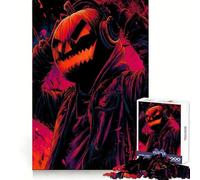 Pumpkin Head DJ Jigsaw Puzzles for Adults1000 Pieces Strengthen Memory Home Pastime Clean Edge Elegant Gift (38x26cm)