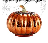 Pumpkin Illuminated LED Desk Lamp Halloween Theme | Decorations for Autumn and Halloween Indoor, Outdoor, Patio, Porch, Garden, Living Room, Kitchen, Thanksgiving Party
