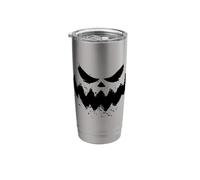 Pumpkin Jack O Lantern Face JackoLantern Stainless Steel Insulated Tumbler