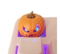 Pumpkin Keycaps - Pumpkin Resin Esc Keycap | Game Keyboard Keycap | Mechanical Cute Custom Novelty Backlight Cartoon Cute Replacement | Sleek Hollowed Keycap for Stylish Computer Accessories
