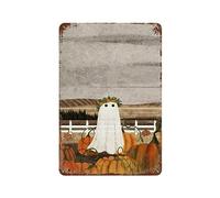 Pumpkin King Happy Halloween Metal Tin Sign Rustic Wall Decor Wall Plaque Home Sweet Home Fall Sign Suitable For Home Garden Kitchen Bar Cafe Restaurant Garage Wall Decor Retro Vintage 8x12 Inch
