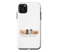 Pumpkin Kisses Harvest Wishes Dogs Autumn Design Case for iPhone 11 Pro Max
