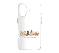 Pumpkin Kisses Harvest Wishes Dogs Autumn Design Case for iPhone 17