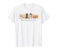 Pumpkin Kisses Harvest Wishes Dogs Autumn Design Value Graphic T-Shirt