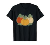 Pumpkin Knit Fall Decor Knitted Pumpkins Autumn Vibe Cozy Value Graphic T-Shirt