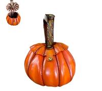Pumpkin Leather Foraging Pouch - Handmade Autumn Belt Bag for Mushroom Hunting, Acorn Collecting, Egg Gathering & Halloween Cosplay