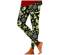 Pumpkin Leggings Women Tights Flowy Beach Pants Womens Halloween Pjs Lace for UK Gothic Trousers Bloody Goth Adult Costumes Plus Size Gym Orange and Black Striped Cargo Cropped Blend