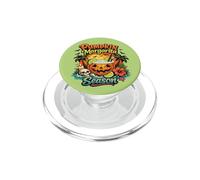 Pumpkin Margarita Season Summerween Halloween Tropical Beach PopSockets PopGrip for MagSafe