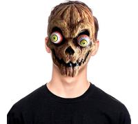 Pumpkin Mask, Latex Full Head Mask, Halloween Scary Pumpkin Head Masks for Halloween Decoration Carnival Costume Party