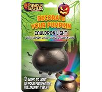 Pumpkin Masters Decorate Your Pumpkin Cauldron Light: 3 Ways to Light up Your Pumpkin or Halloween Table! Lighting Modes Include White Strobe, Color-Changing and Golden Glow