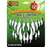 Pumpkin Masters Premium Jack-O-Lantern Teeth - Easy-to-Insert Teeth for Creating Unique and Spooky Pumpkin Designs