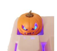 Pumpkin Mechanical Keys - Halloween Escape Button | Cartoon Pumpkin Decorations for Mechanical Keyboard Office Home Study Room