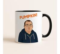 Pumpkin Meme Mug, What's Your Favorite Vegetable, Viral Tiktok Pumpkin Meme, Gift for Her or Him, Funny Novelty Coffee Cup, (White, 15oz)
