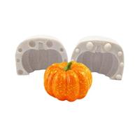 Pumpkin Mold | 3D Halloween Soap Molds - Reusable Heat-Resistant Food-Grade Mould for Chocolate Resin Baking Desserts Decorations Halloween Crafting Projects
