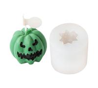 Pumpkin Mold - Halloween Pumpkin Candle Making Molds,Craft Supplies Halloween Decorations Maker for Wax Plaster Epoxy Holiday Thanksgiving Party Favors