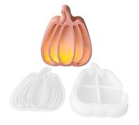 Pumpkin Mould - Soap Making Silicone Tool, Mould for Pumpkin Lamps Craft Set for Beginners Children Adults Indoor Outdoor Holidays
