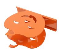Pumpkin Napkin Holder Halloween Season Iron for Room Table Restaurant Decor | Rustic Modern Iron Design, Year-round Use and Wear Resistance, Orange Pumpkin Shape for Dining Spaces