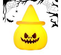 Pumpkin Night Light - 2.76x2.91x3.82 Inches Halloween Desk Lamp for Fall Festival Decor, Cozy Pumpkin Lamps with Warm Glow for Bedroom, Garden, Front Porch, Haunted House, Seasonal Holiday Ambiance