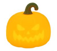 Pumpkin Night Light, Colorful Cartoon Pumpkin Night Light USB Rechargeable Eye-Protecting Sleep(Warm Light)