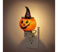 Pumpkin Night Light,Halloween Night Light Plug in,Halloween Pumpkin Night Lights, Nightlights Plug into Wall, Plug in PumpkinNightlight with 360° Rotatable for Holiday Party Decor (1Pcs)