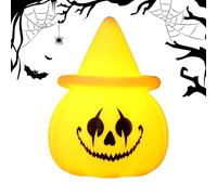 Pumpkin Night Light - Lamp | Halloween Decor | Table Light | Spooky Desk Light for Bedroom Front Porch Halloween Haunted Festival Living Room Fall Festival 7