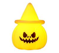 Pumpkin Night Light, Pumpkin Desk Lamp, Halloween Decor, for Fall Festival, Party, Garden, Bedroom, Front Porch, Haunted House, with Warm Glow Lighting, Festive Seasonal Decoration