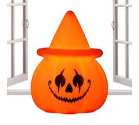 Pumpkin Night Light - Pumpkin Desk Lamp, Halloween Decorative Table Lamp, Spooky Autumn Home Accent, Warm Glowing Piece with Soft LED Illumination | Perfect Seasonal Decor for Living Room and Front