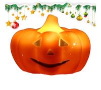 Pumpkin Night Light - Soft Pumpkinn Lamp Fall Nightt Lightt | Portable Lights Up | Pumpkins Decor for Friends, Party, Halloween Events, Kids, Family, Home