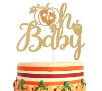 Pumpkin Oh Baby Cake Topper, Fall Thanksgiving Baby Shower 1st Birthday Decor