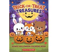 Pumpkin Pals Parade: Cute Halloween Coloring Adventure for Kids Ages 3-8 - Adorable Trick-or-Treat Animals, Spooky Smiles & Fun Nighttime Coloring Pages | StoryLeaf Publishing