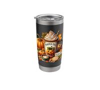 Pumpkin Patch Coffee Halloween Mug for Women Pumpkin Spice Stainless Steel Insulated Tumbler