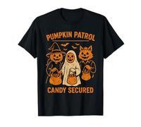 Pumpkin Patrol Candy Secured Halloween Fun T-Shirt
