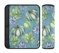 Pumpkin Pattern Seatbelt Shoulder Pads Belt Pad for Kids Strap Covers Cushion for Adults 2 Pack 6.5 * 6.5in
