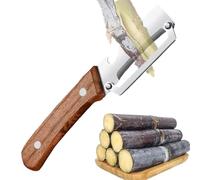 Pumpkin Peeler, Stainless Steel Manual Peeler for Sugarcane, Ergonomic Kitchen Peeler Tool for Rental Apartment, Hotel, Dorm