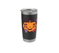 Pumpkin Pi Math Nerd Halloween Thanksgiving Pie Day Costume Stainless Steel Insulated Tumbler
