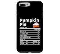 Pumpkin Pie Nutrition Facts Funny Thanksgiving Family Humor Case for iPhone 7 Plus/8 Plus