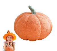Pumpkin Pillow, Decorative Pumpkin Stuffed Plush Cushion | Machine Washable Cozy Cushion Adorable Design for Thanksgiving Bedroom Living Room Sofa Patio Haunted House